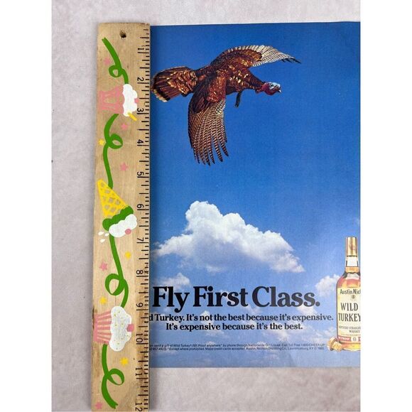 Vintage Jantzen Swimwear and Wild Turkey Double Sided Magazine Ad - Picture 11 of 11